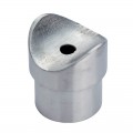 Adaptateur tube sur tube en inox 316 brossé diamètre 48,3 mm, à coller 0