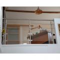 Garde corps inox en kit à verre et barres à la française : rampe escalier, terrasse, balcon ou mezzanine 11